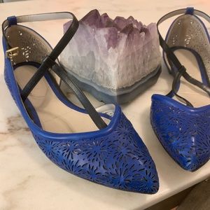 Used Jason Wu electric blue flats
